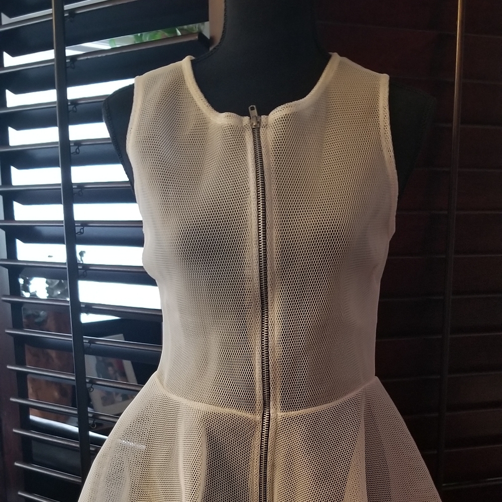 Mesh cockroach tail top